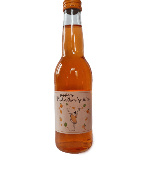Sonniger Rhabarber Spritzer